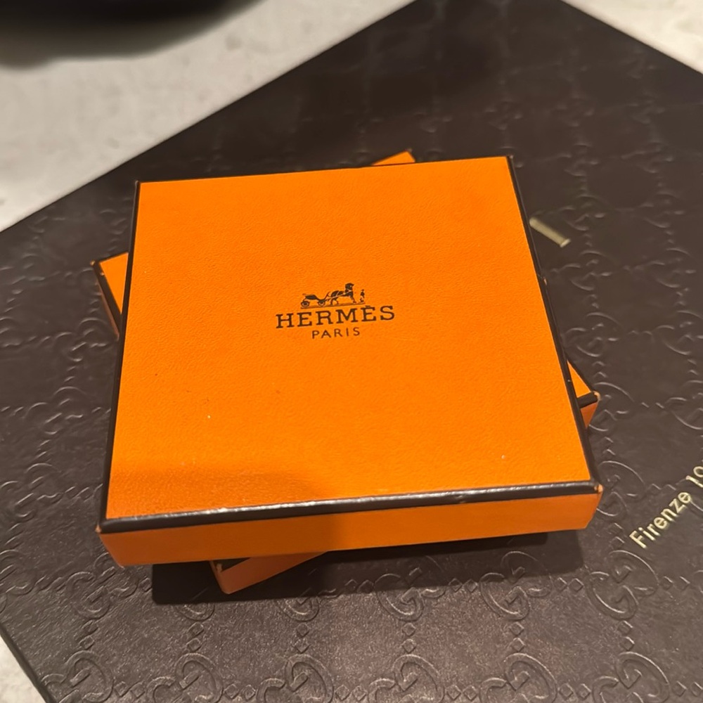 Hermes Gold and Black Cuff